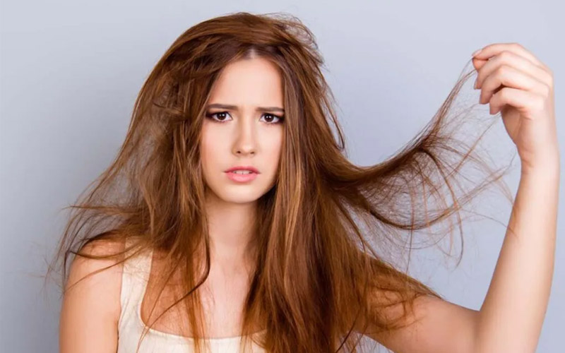 تشخیص دادن مقدار خشکی یا چربی موی سر