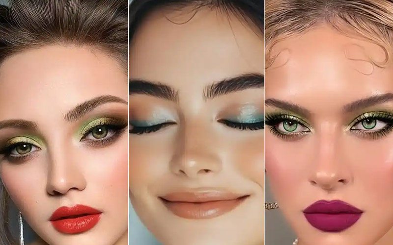 خرید سایه چشم با توجه به رنگ موها
